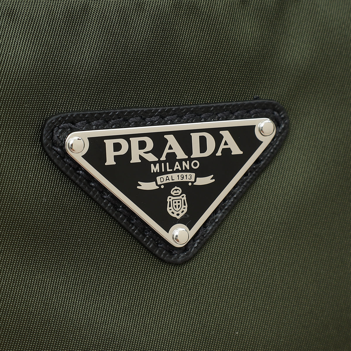 Prada Kaki Re-Nylon Shoulder Bag-Prada-THE CLOSET