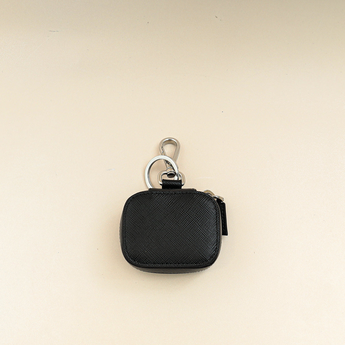 Prada Black Coin Holder Bag Charm-Prada-THE CLOSET