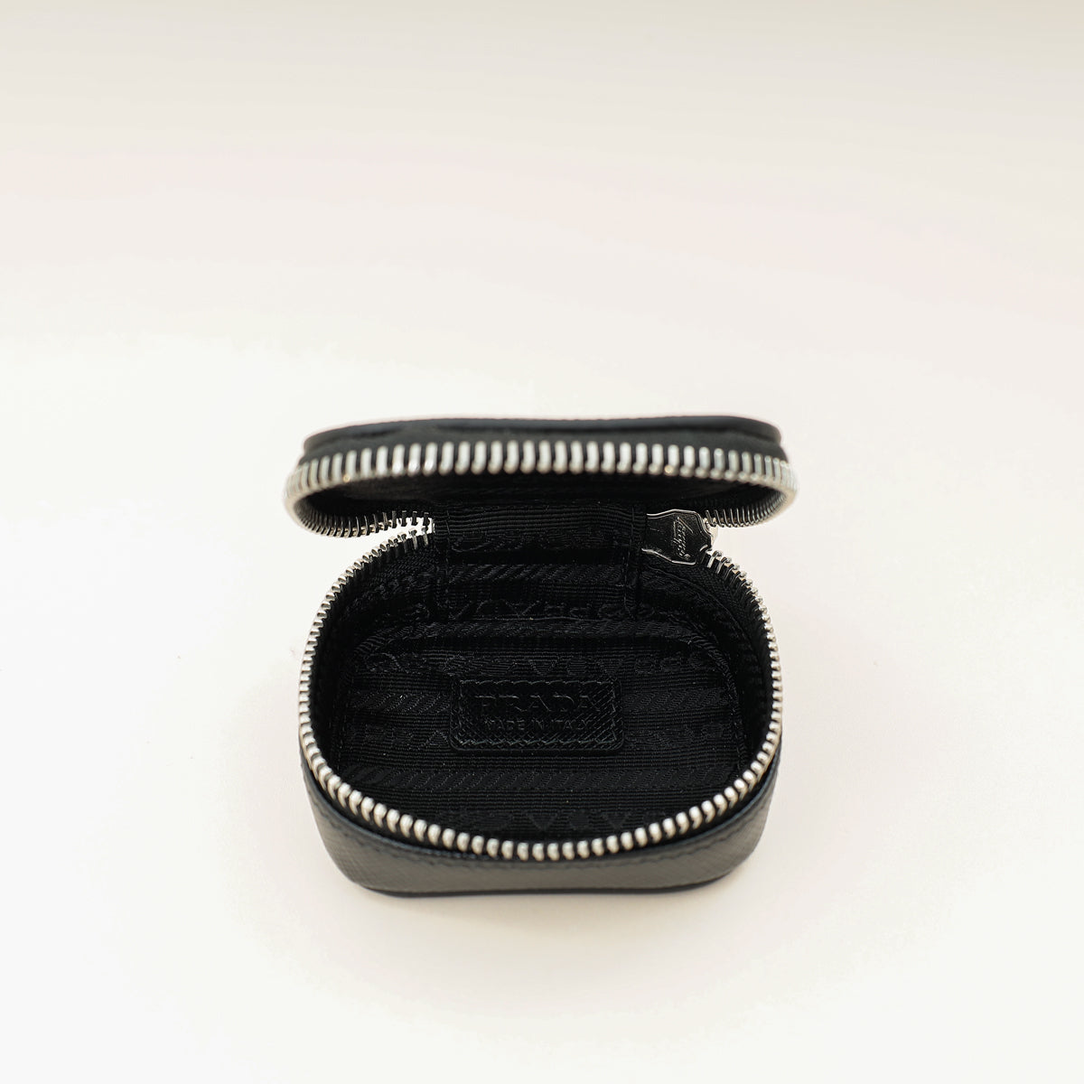 Prada Black Coin Holder Bag Charm-Prada-THE CLOSET