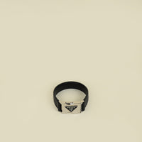 Prada Black Buckle Clasp Bracelet