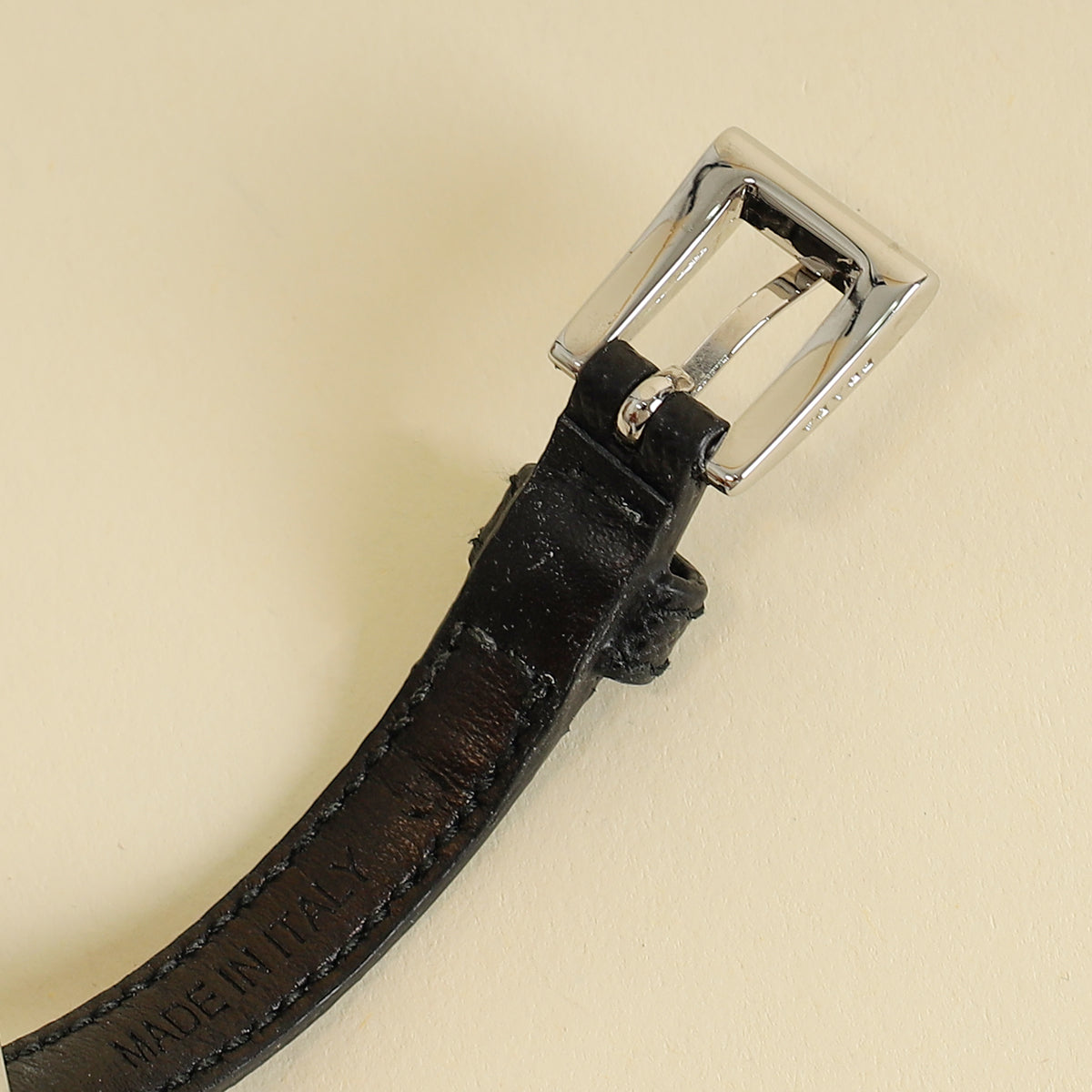 Prada Black Logo Bracelet-Prada-THE CLOSET