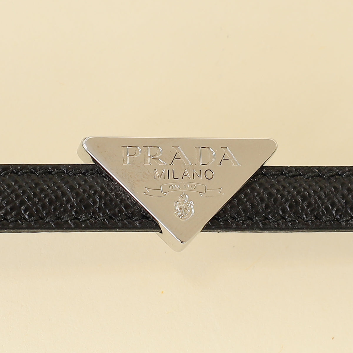 Prada Black Logo Bracelet-Prada-THE CLOSET
