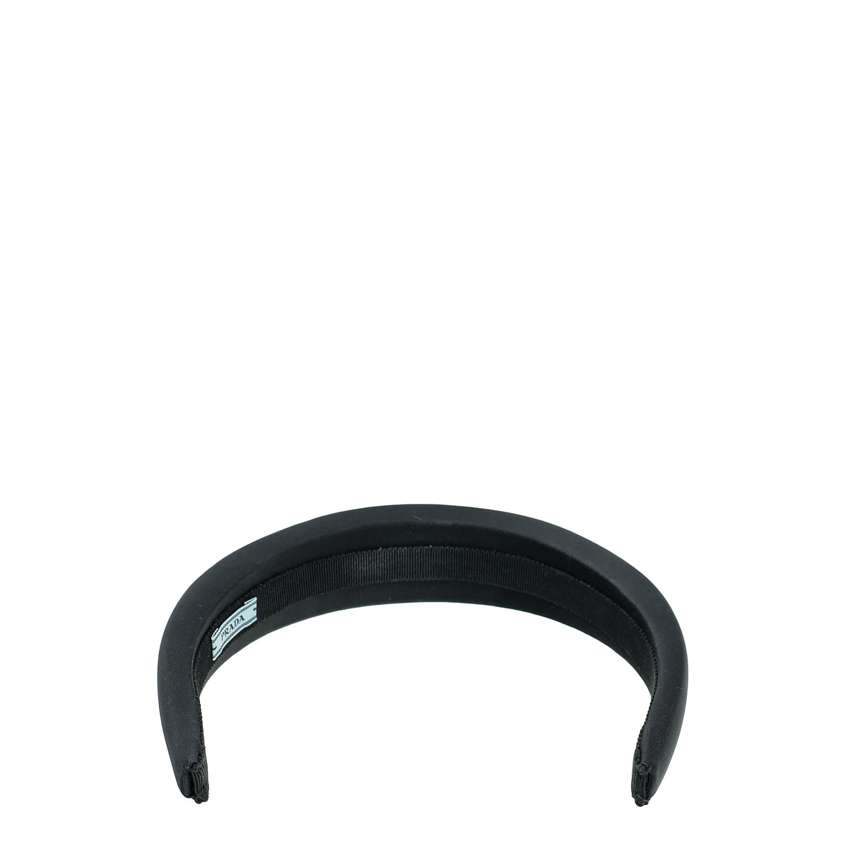 Prada Black Logo Re-Nylon Headband-Prada-THE CLOSET