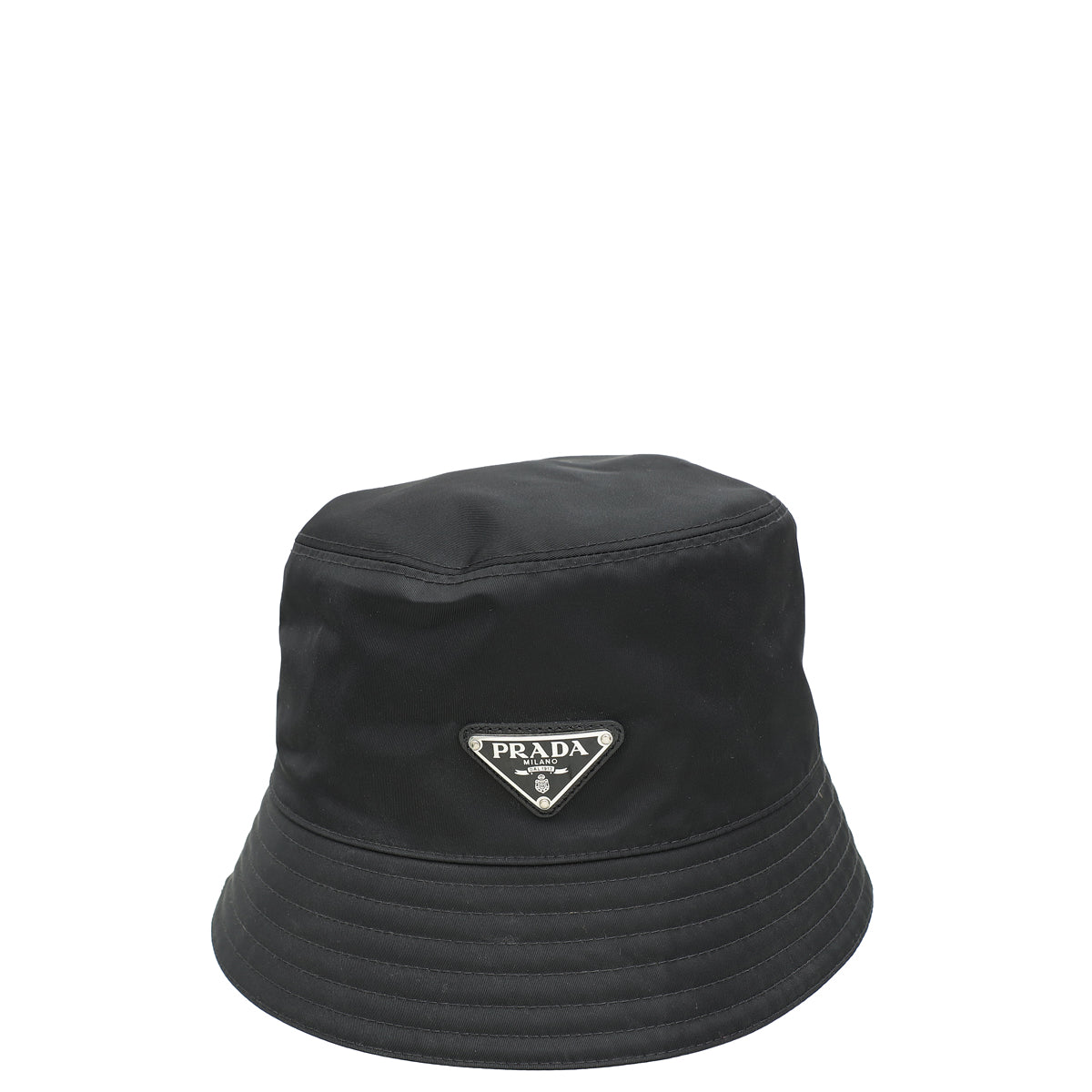 Prada Black Re-Nylon Small Bucket Hat