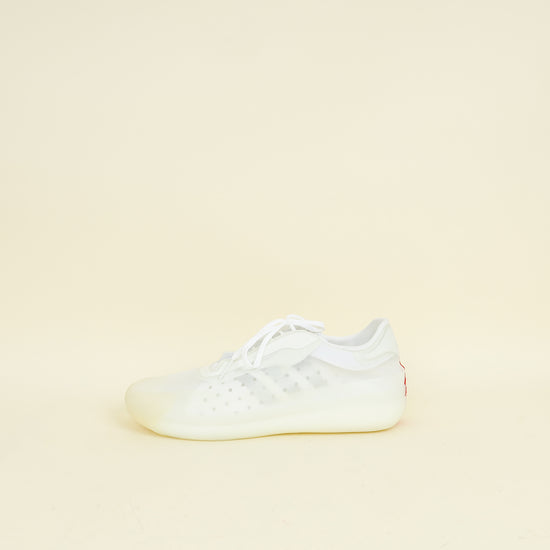 Prada White Primegreen  x Adidas A.P Luna Rossa 21 Sneakers (For Men) 12.5