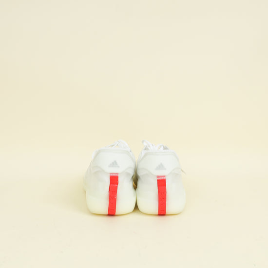 Prada White Primegreen  x Adidas A.P Luna Rossa 21 Sneakers (For Men) 12.5