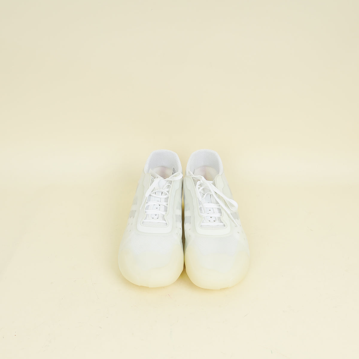 Prada White Primegreen  x Adidas A.P Luna Rossa 21 Sneakers (For Men) 12.5