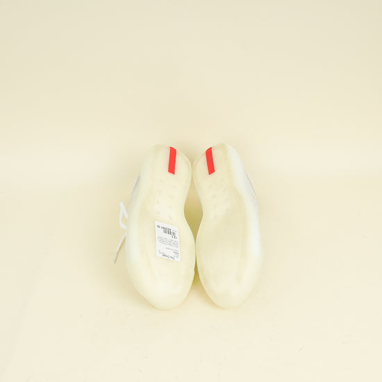 Prada White Primegreen  x Adidas A.P Luna Rossa 21 Sneakers (For Men) 12.5