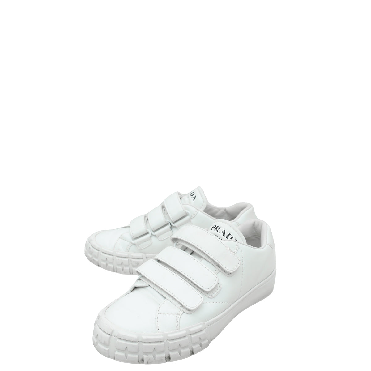 Prada White Sneaker 36-Prada-THE CLOSET