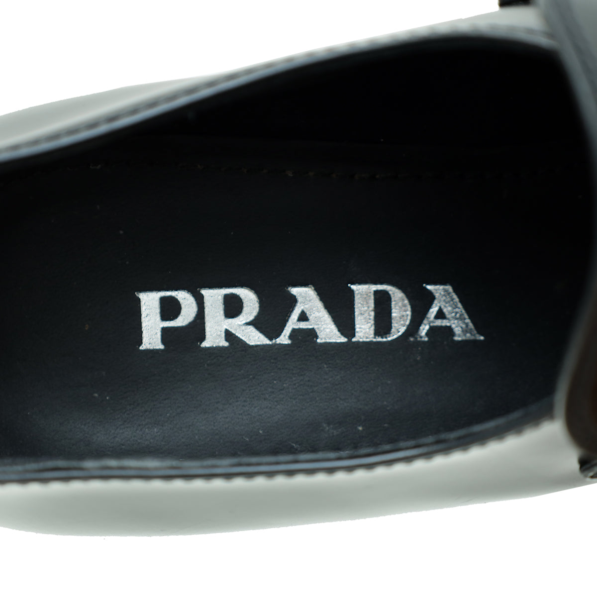 Prada Chocolate Brushed Loafers 37