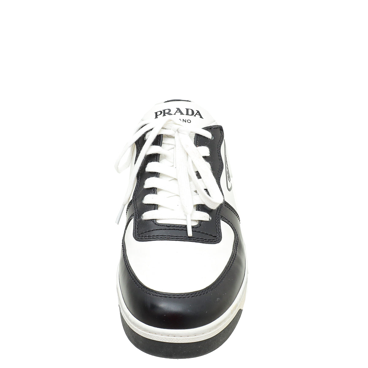 Prada Bicolor Logo Sneaker 38.5