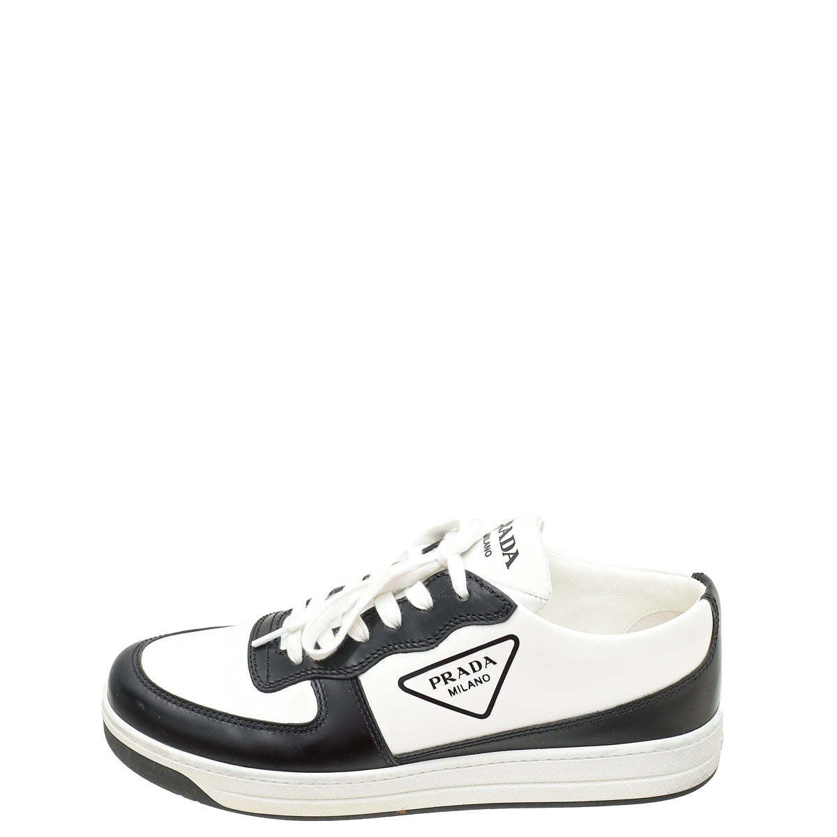 Prada Bicolor Logo Sneaker 38.5