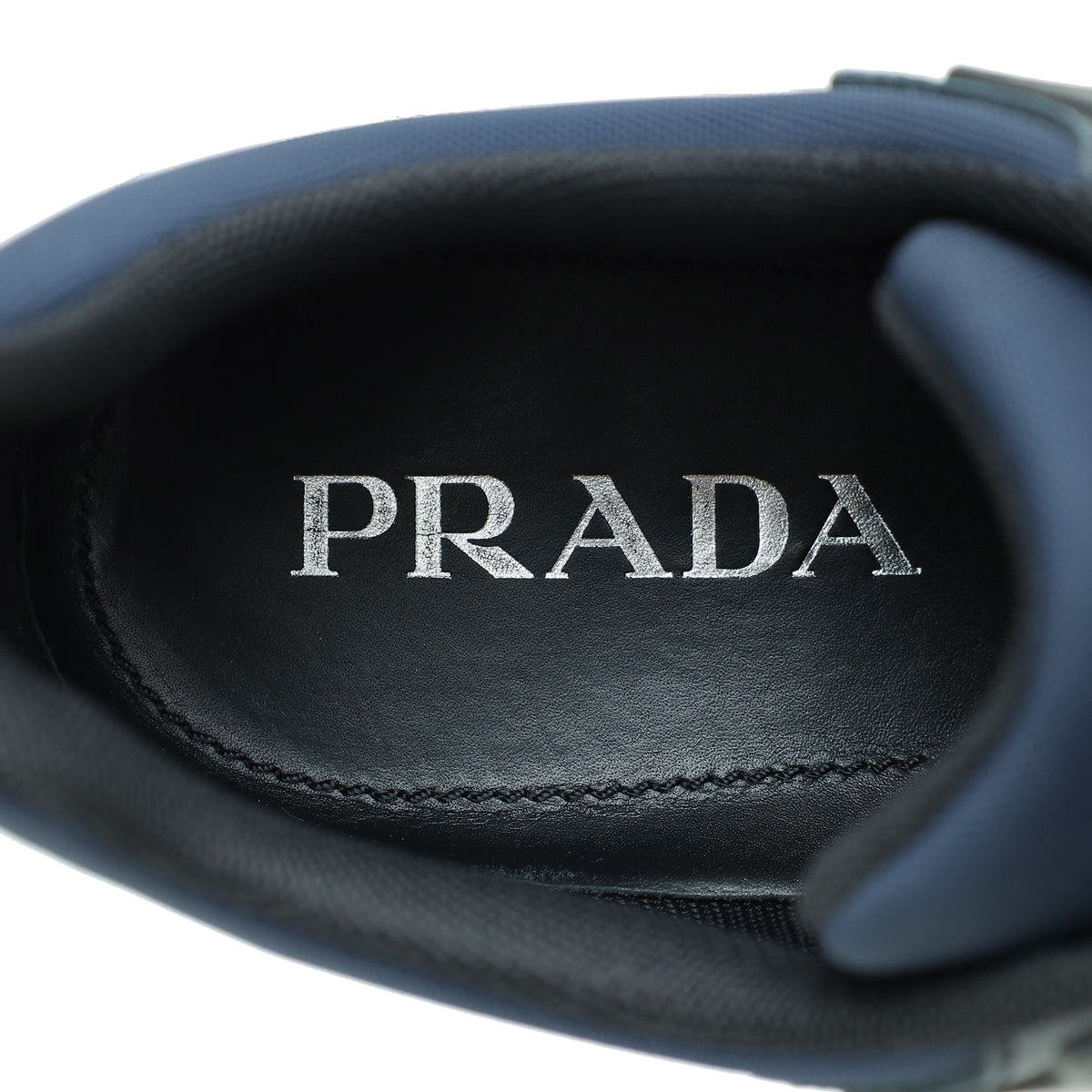 Prada Tricolor Fabric Lace Up Sneaker 8.5