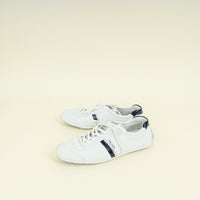 Prada White Low Top Sneakers 9.5
