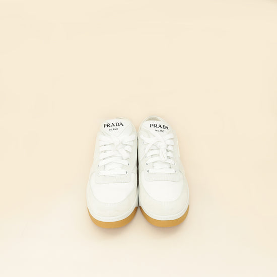 Prada Bicolor Downtown Sneakers 39-Prada-THE CLOSET