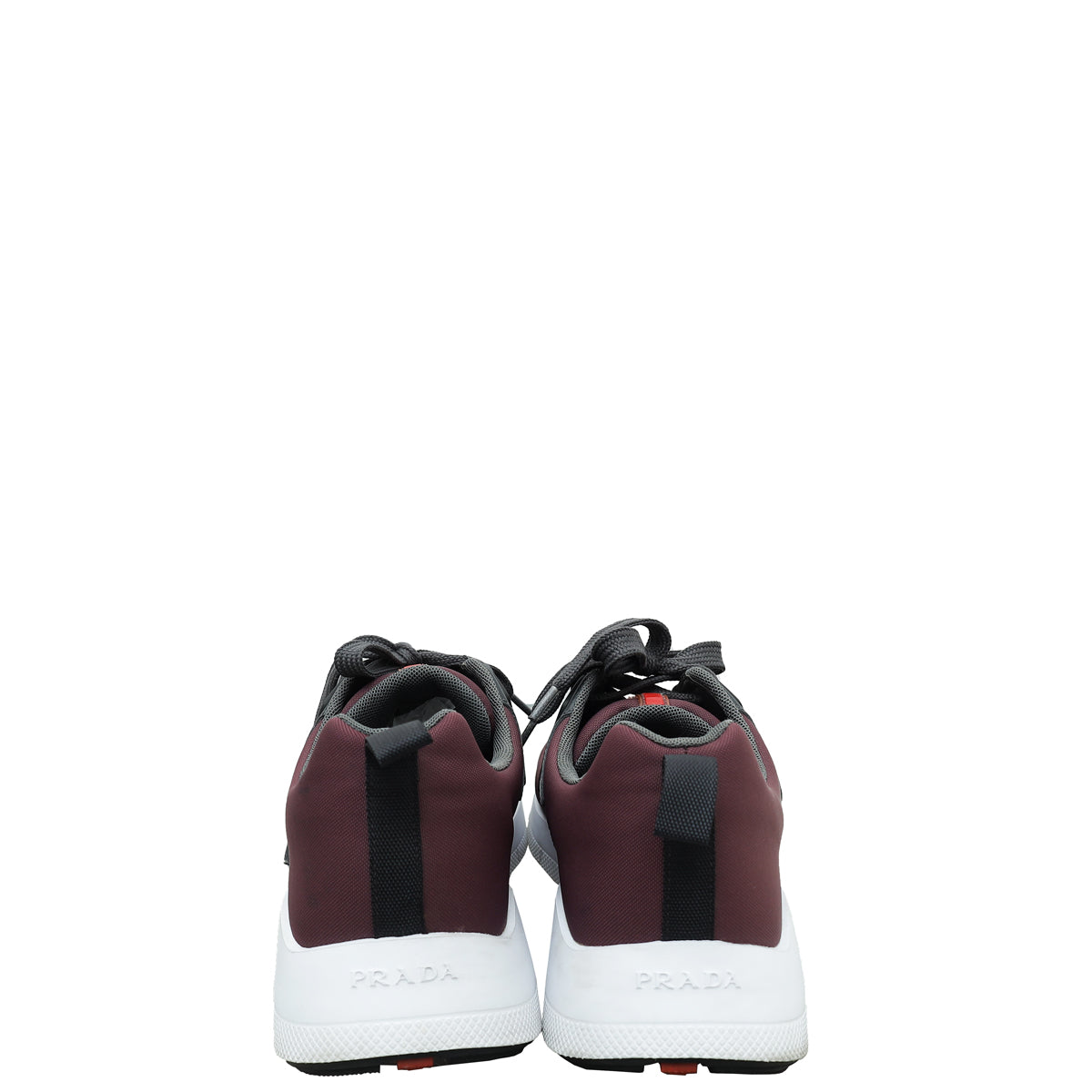 Prada Bicolor Nylon Tech Sneakers 8.5
