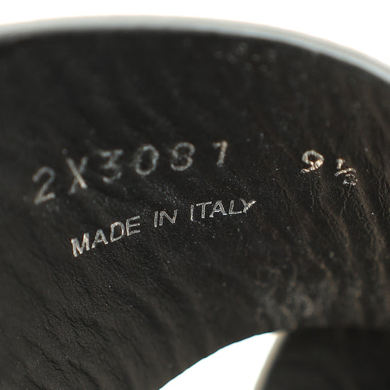 Prada Black Logo Crisscross Slides Men's Sandal 9.5-Prada-THE CLOSET