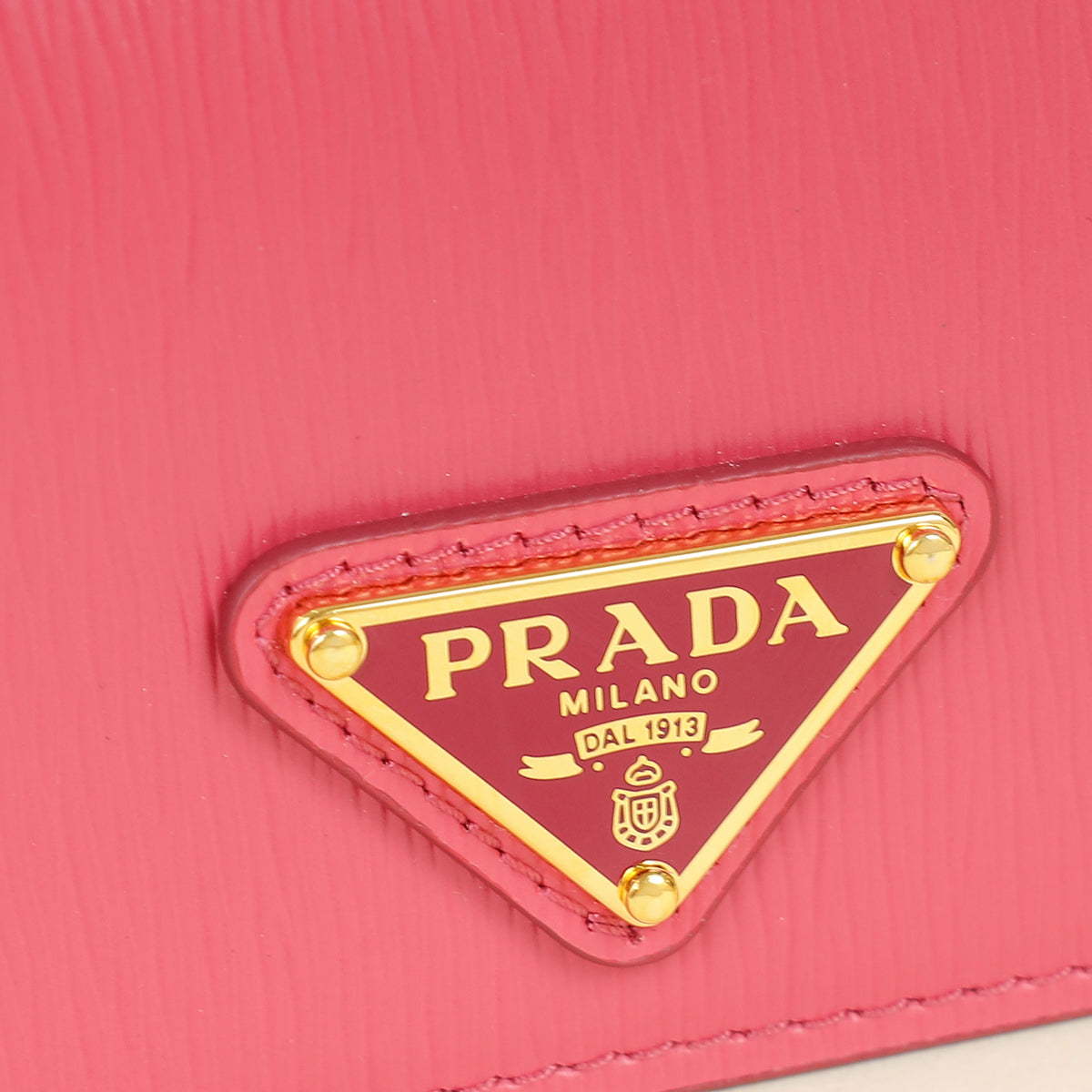 Prada Peonia Vitello Move Flap Card Holder – THE CLOSET