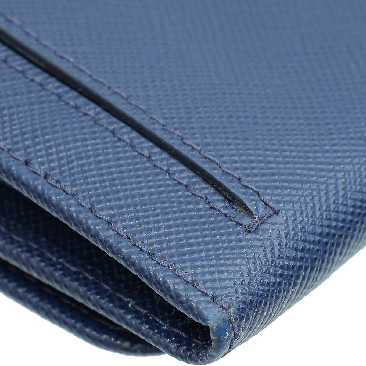 Prada Blue Large Wallet