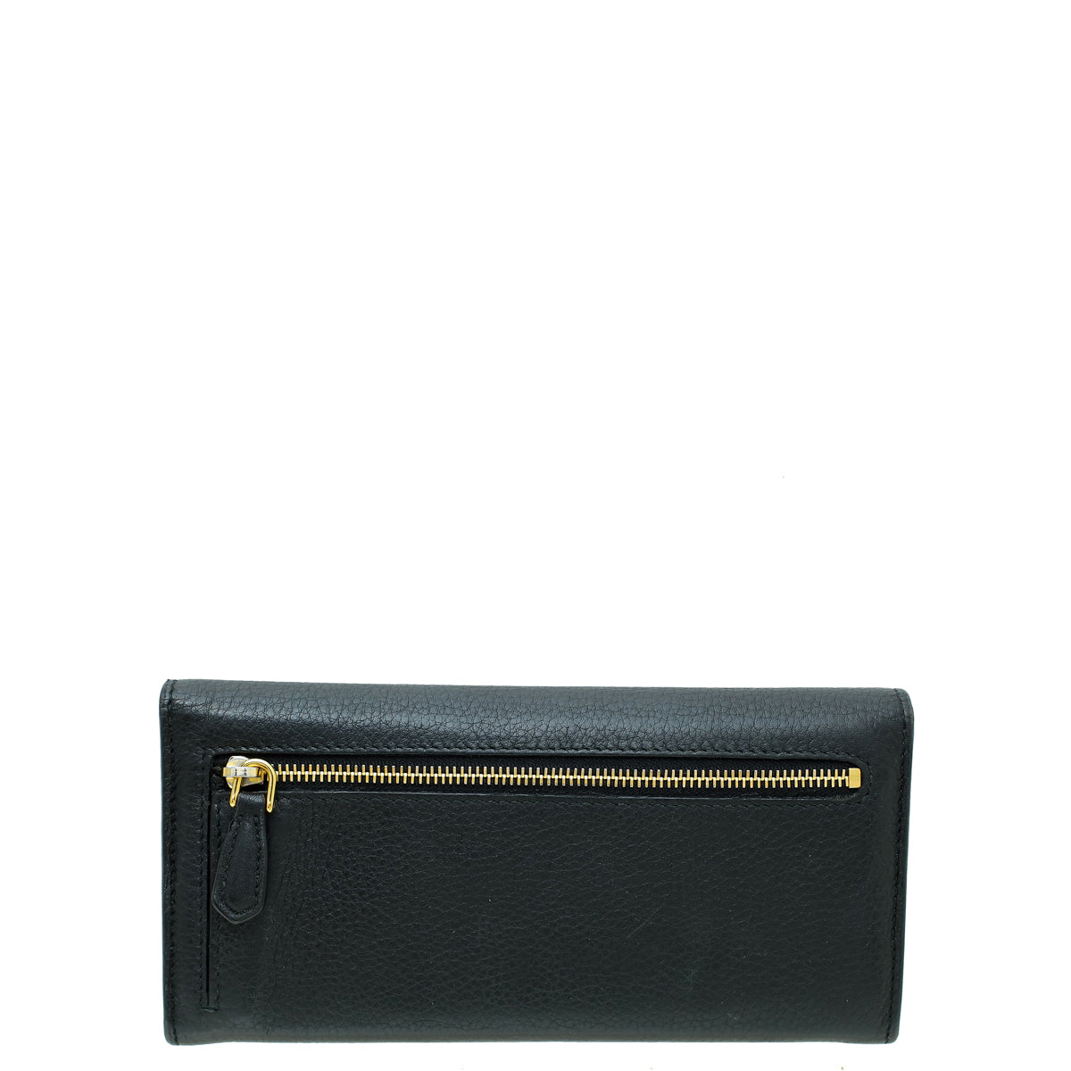 Prada Logo Daino Leather Continental Large Wallet-Prada-THE CLOSET