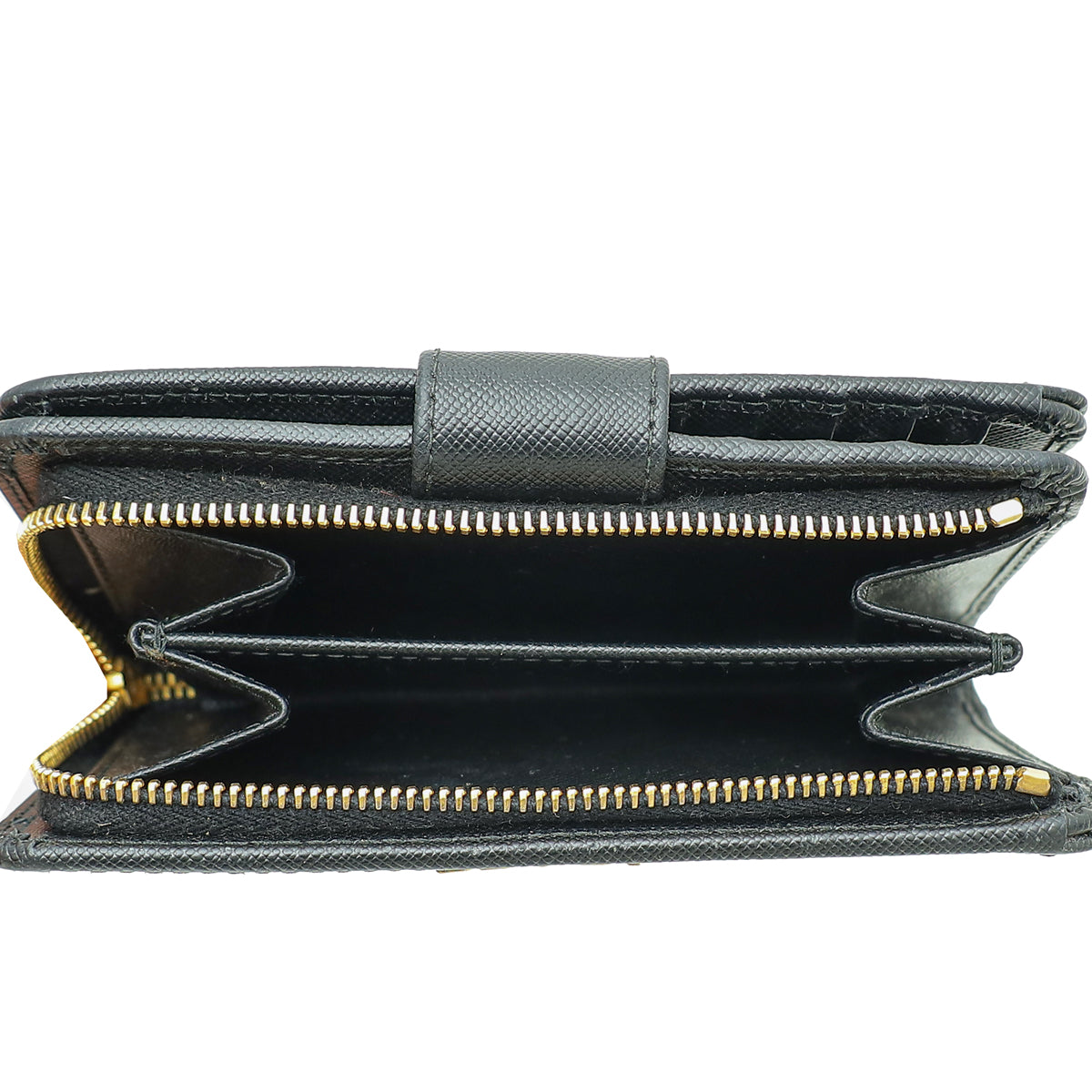 Prada Black French Wallet