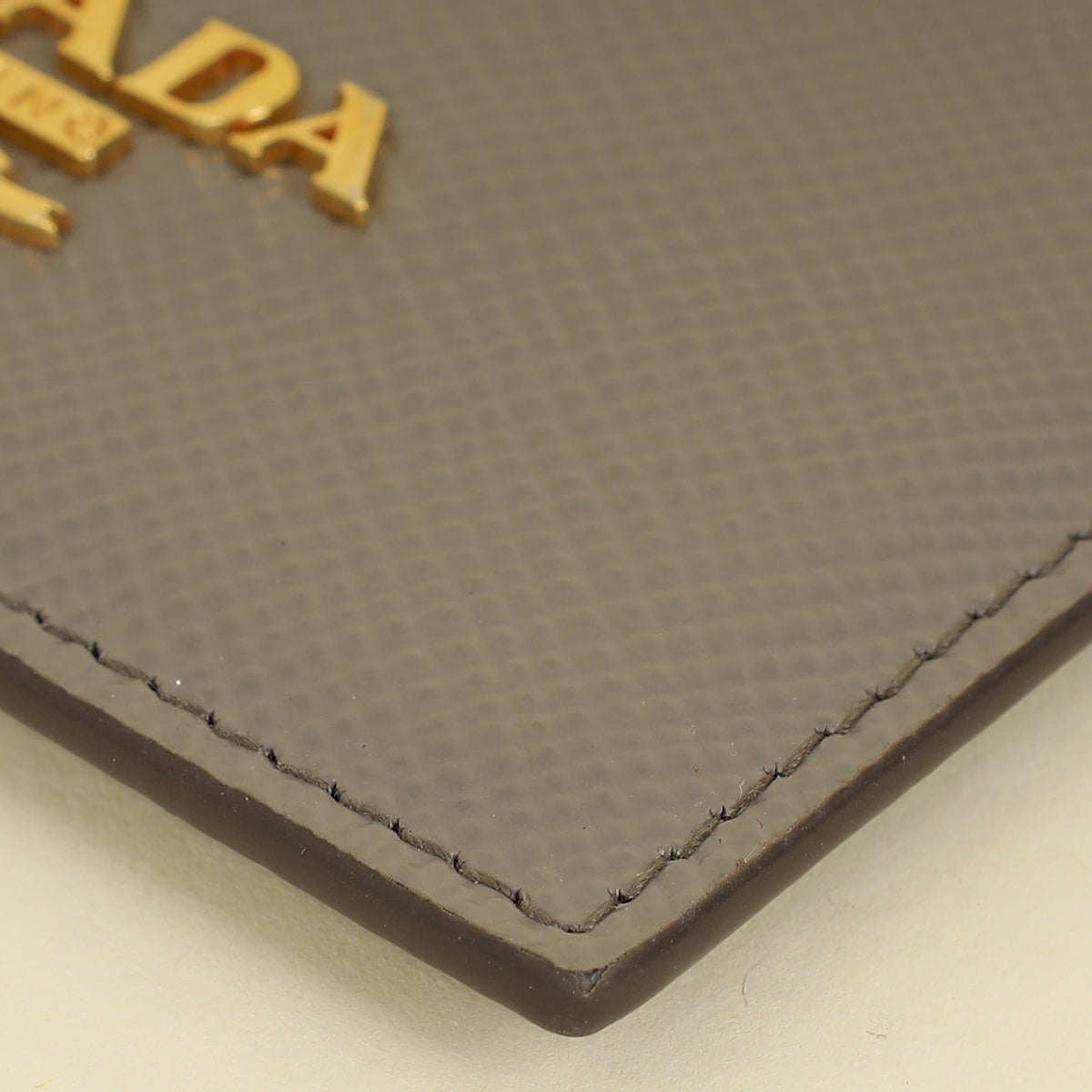 Prada Argilla Logo Card Holder