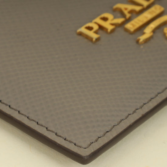 Prada Argilla Logo Card Holder