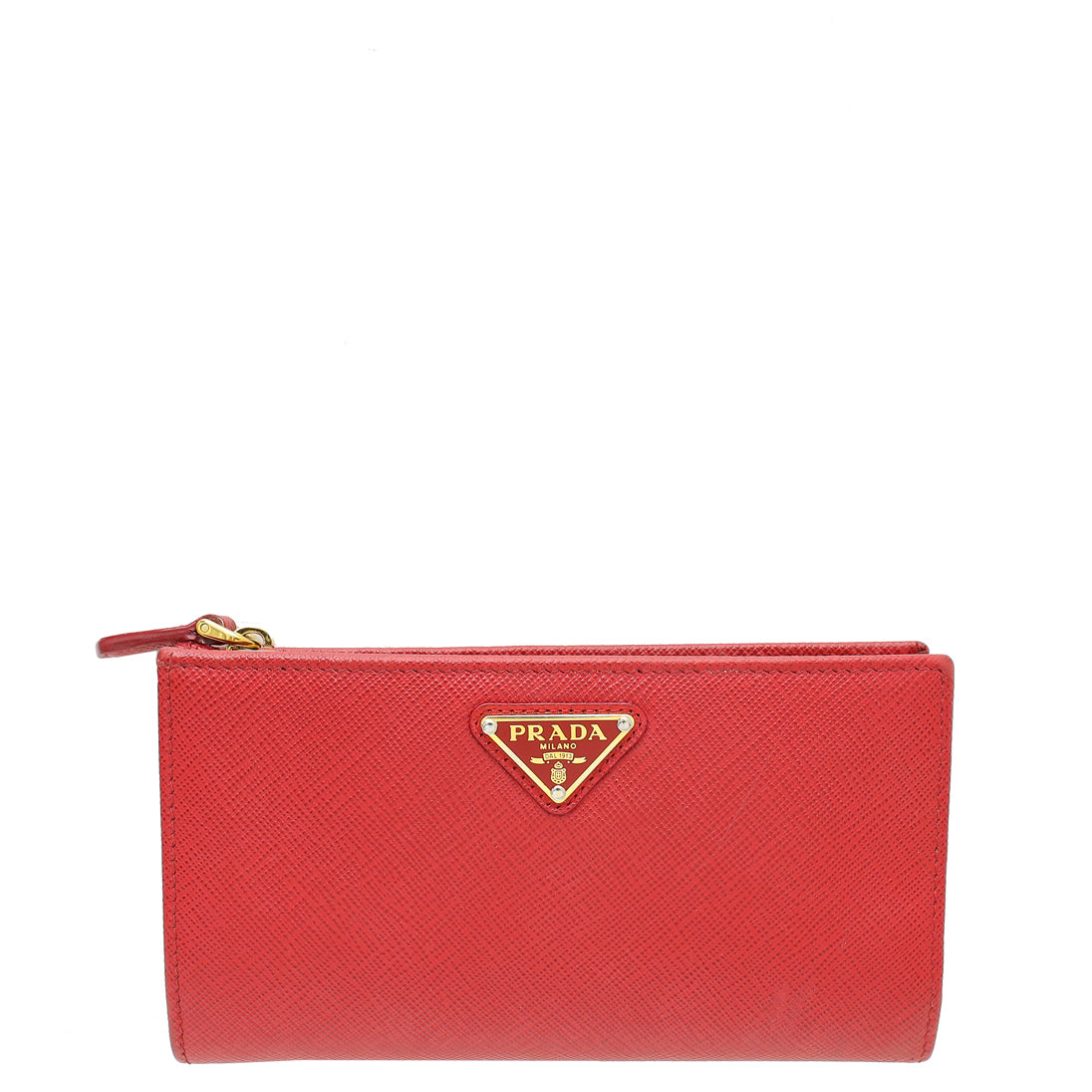 Prada Fuoco Triangle Wallet-Prada-THE CLOSET