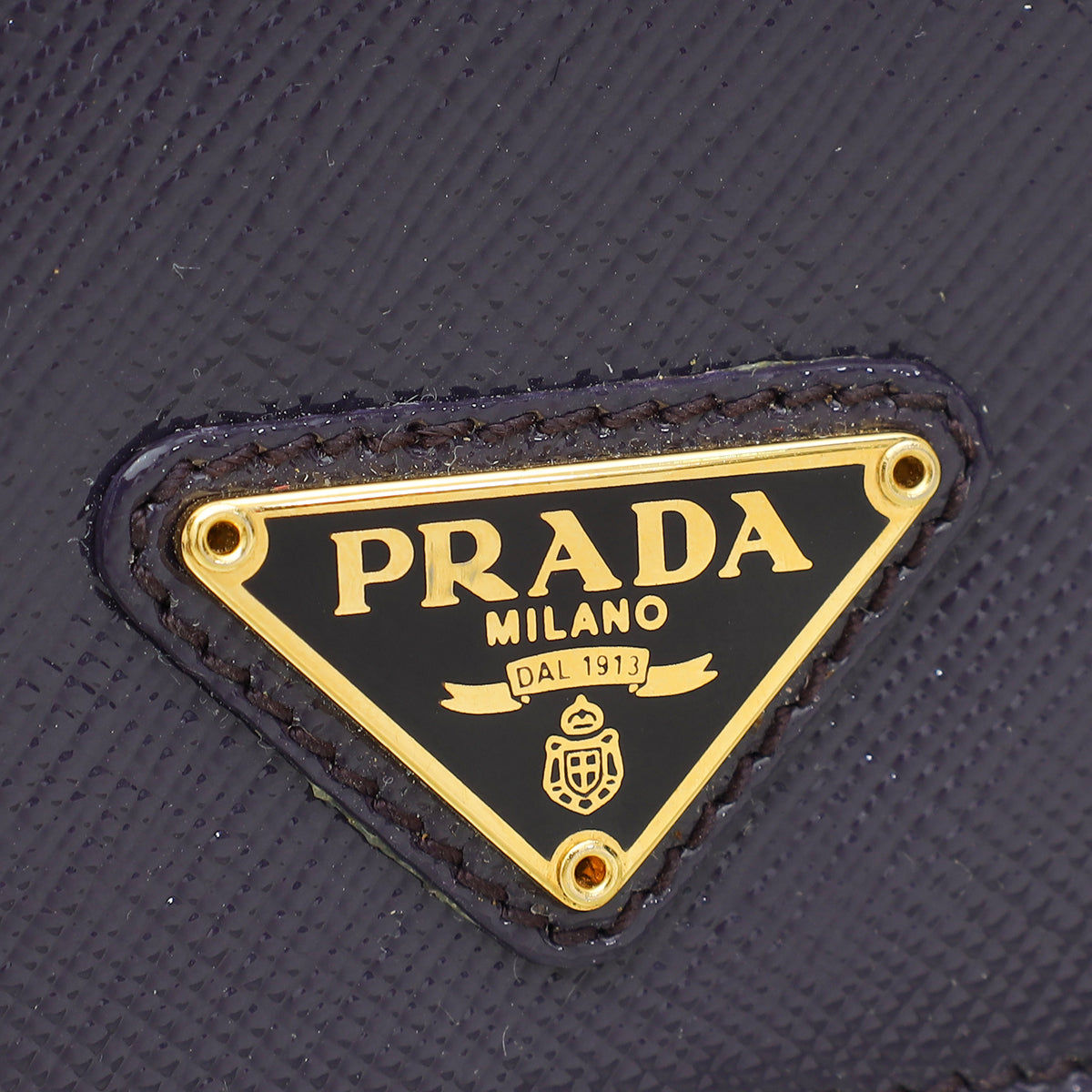 Prada Purple Lux Continental Wallet