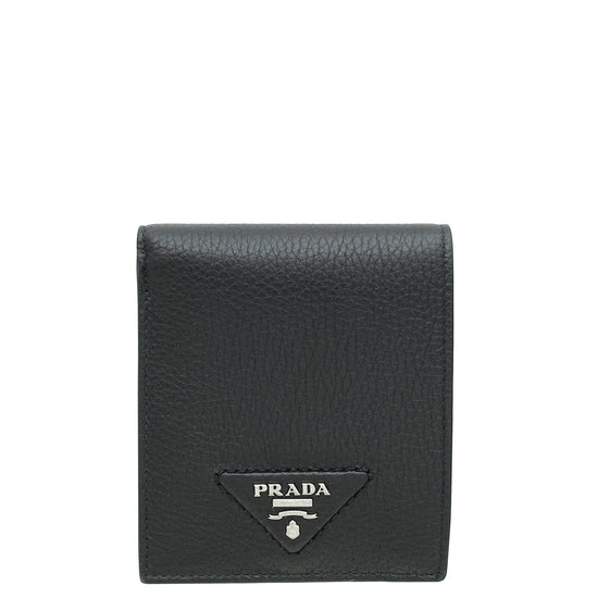 Prada Black Bifold Wallet