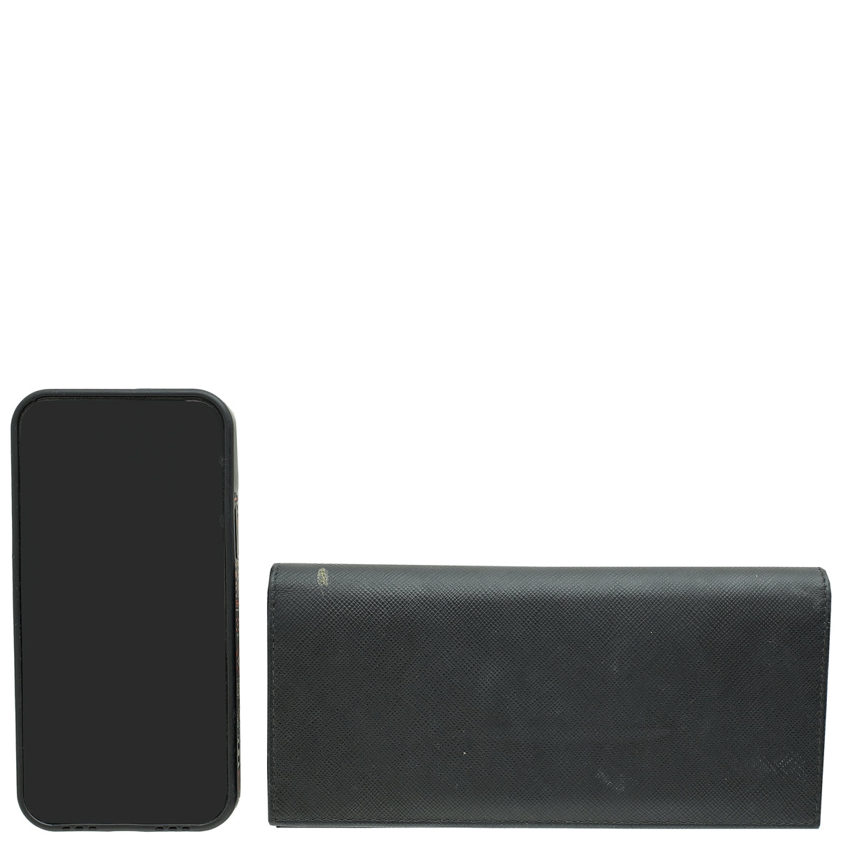 Prada Black Triangle Wallet-Prada-THE CLOSET