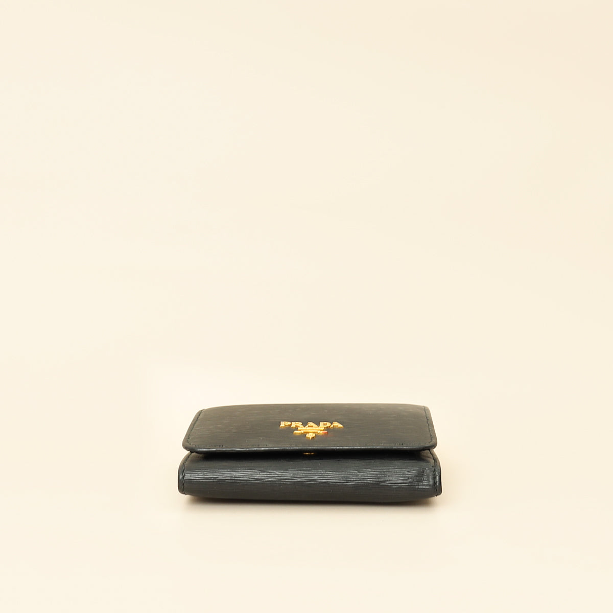 Prada Black Vitello Move Small Wallet-Prada-THE CLOSET