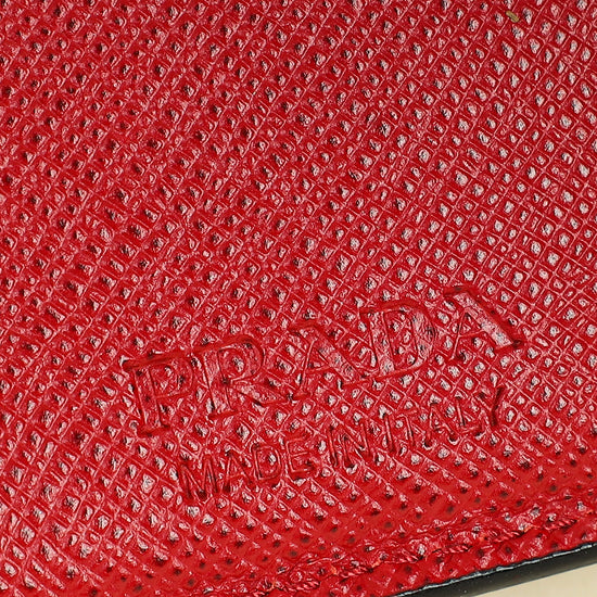 Prada Black Bi-fold Wallet