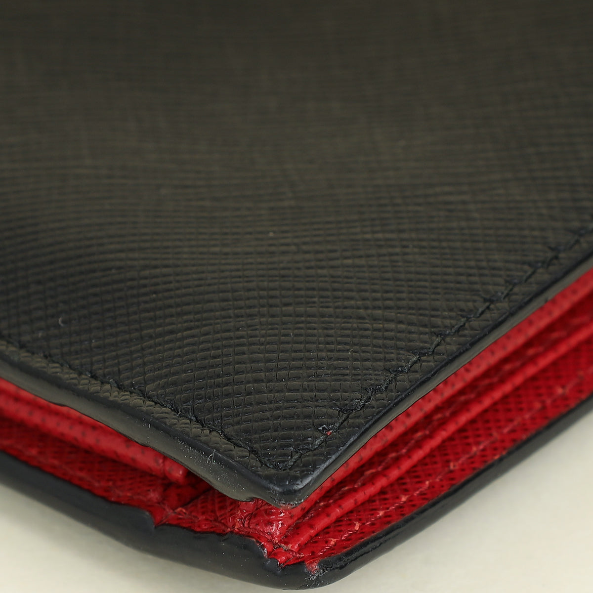 Prada Black Bi-fold Wallet