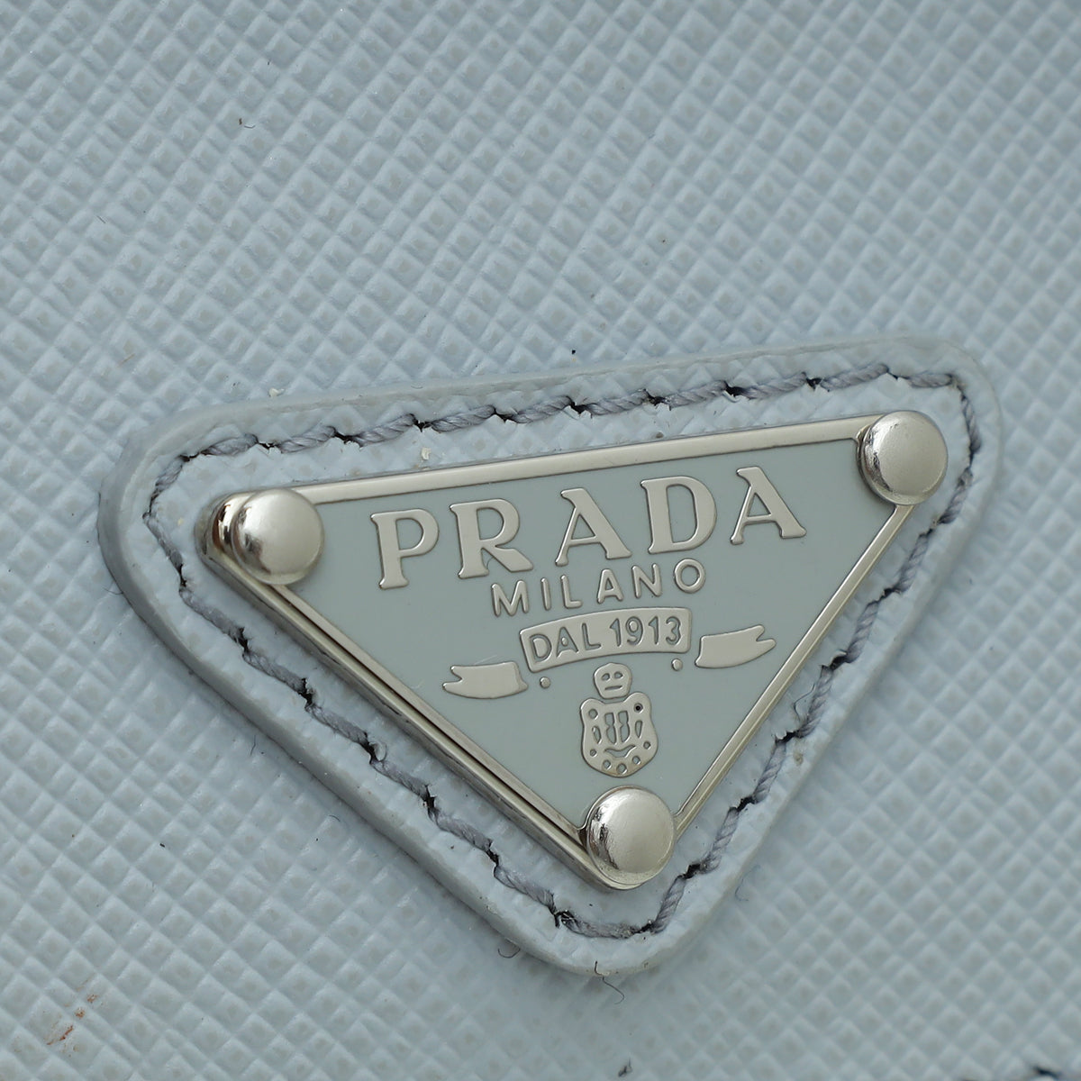 Prada Grey Lilac Card Holder