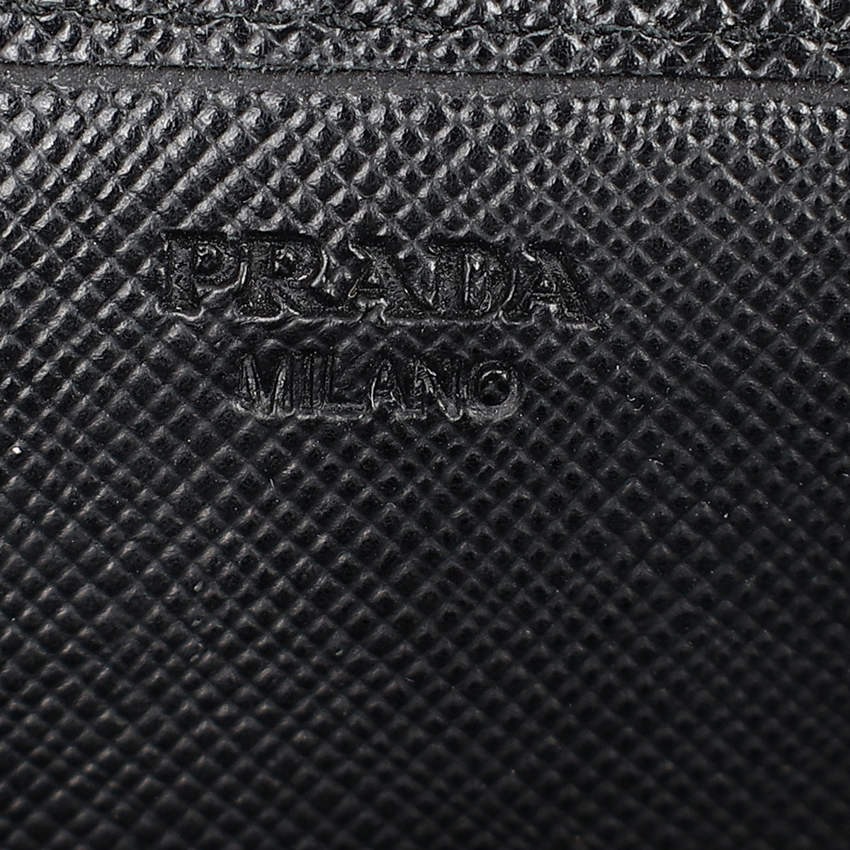 Prada Black Lux Continental Long Wallet-Prada-THE CLOSET