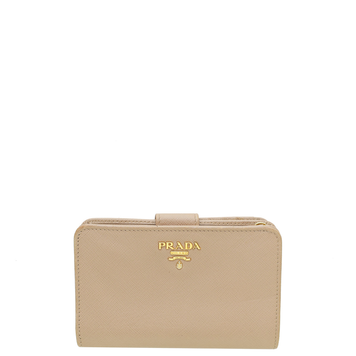 Prada Light Pink French Wallet-Prada-THE CLOSET