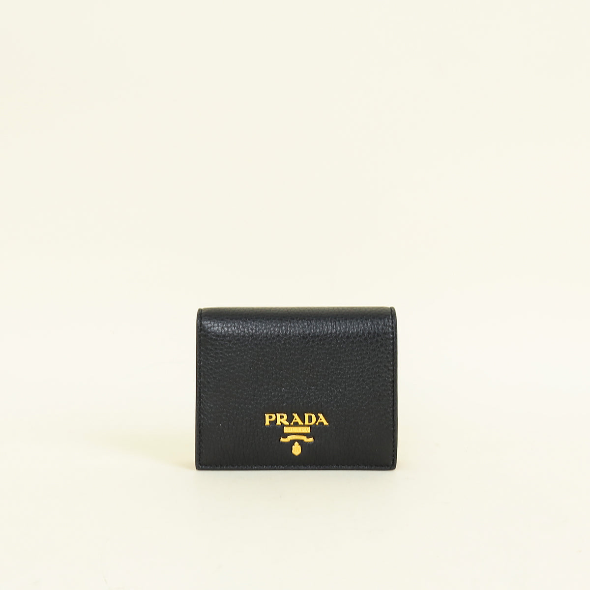 Prada Black Bifold Small Wallet