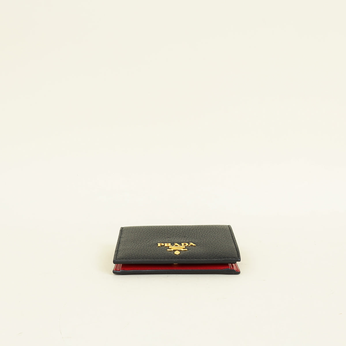Prada Black Bifold Small Wallet