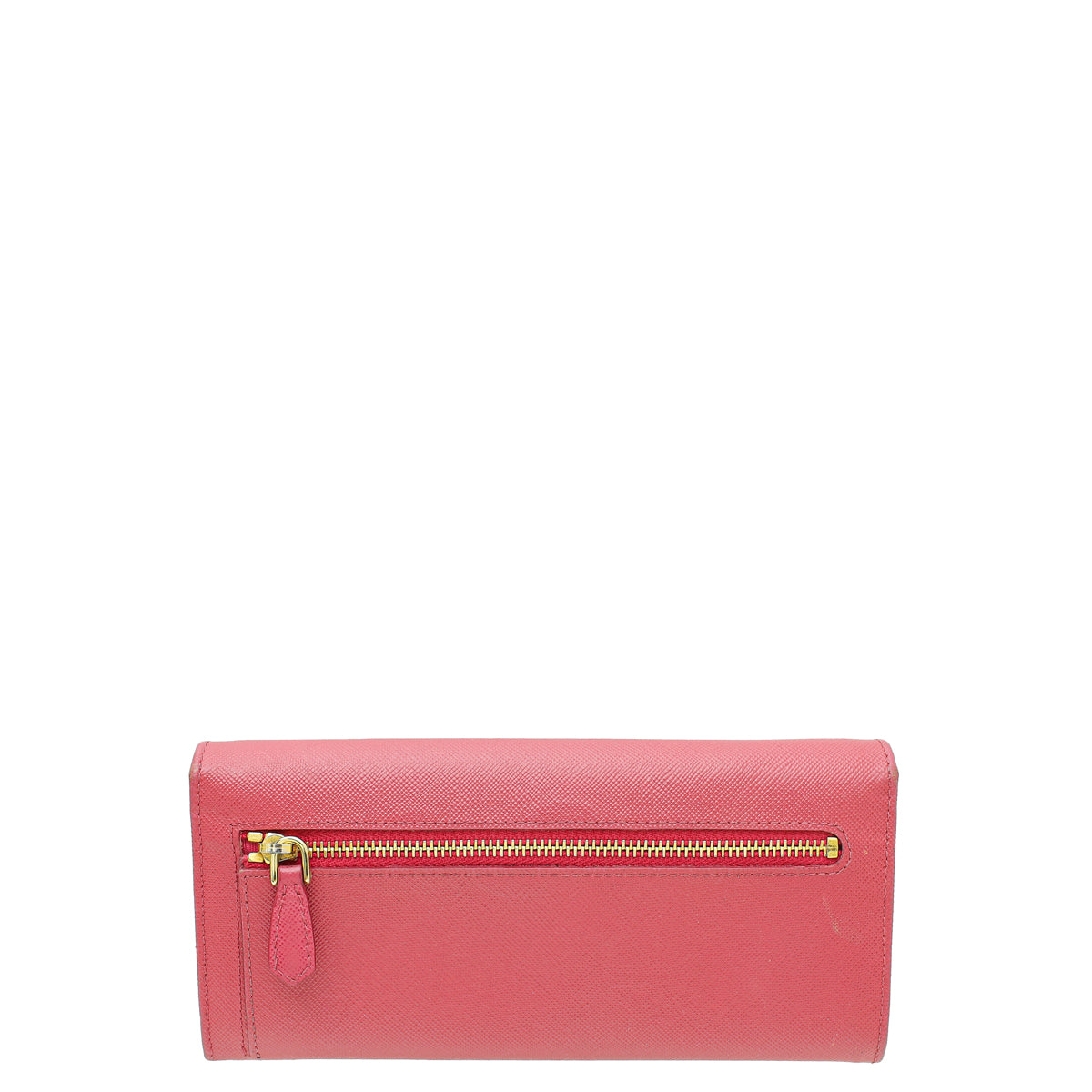 Prada Pink Lux Bow Continental Wallet-Prada-THE CLOSET