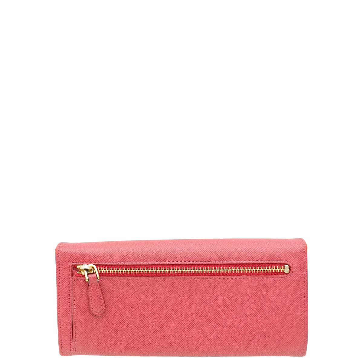 Prada Pink Lux Bow Continental Wallet-Prada-THE CLOSET