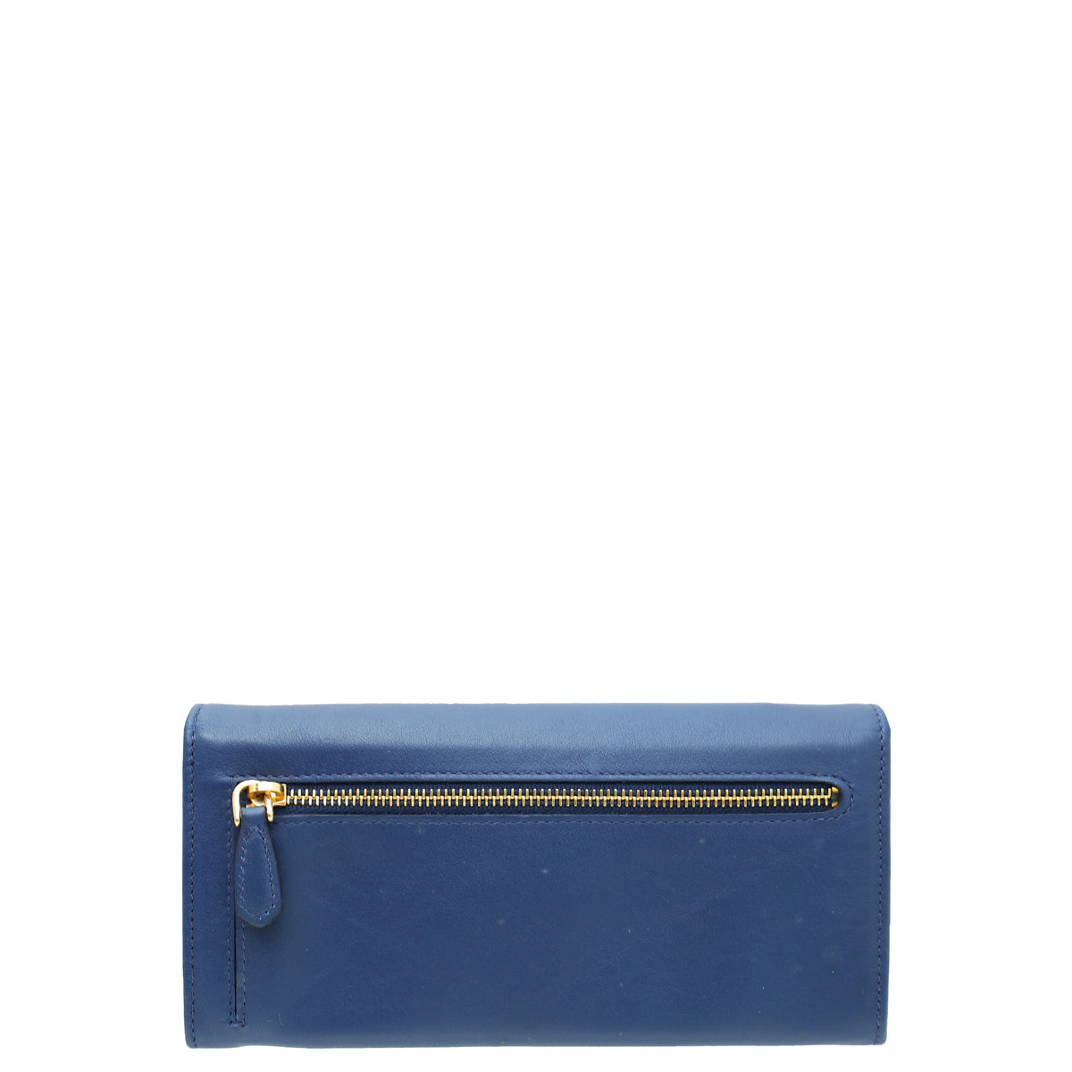 Prada Blue City Flap Long Wallet-Prada-THE CLOSET