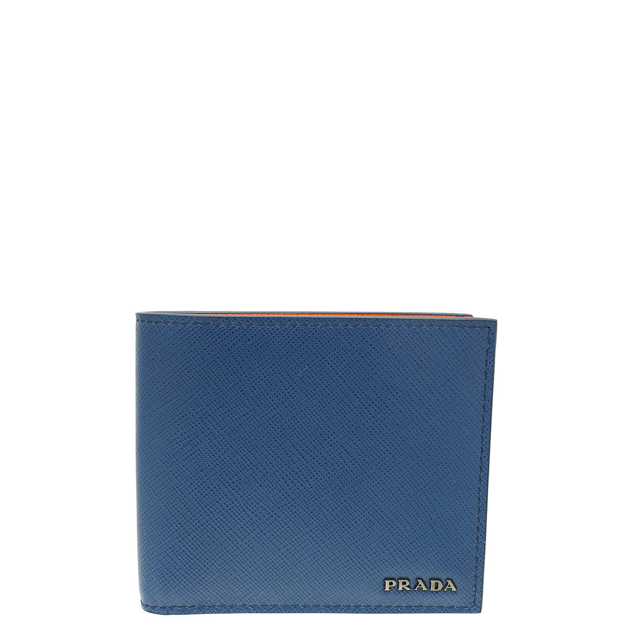 Prada Bicolor Bifold Mens Wallet-Prada-THE CLOSET