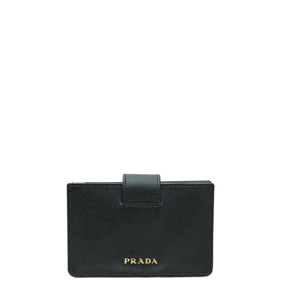 Prada Black Business Card Holder