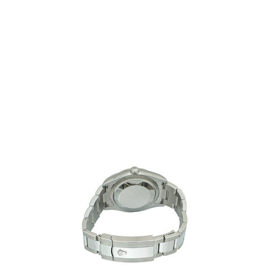 Rolex ST.ST and 18K White Gold Diamond Datejust 36mm Watch