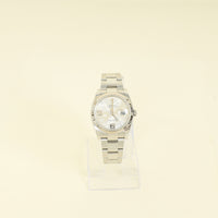 Rolex Stainless Steel Datejust Floral Dial 36mm Bag