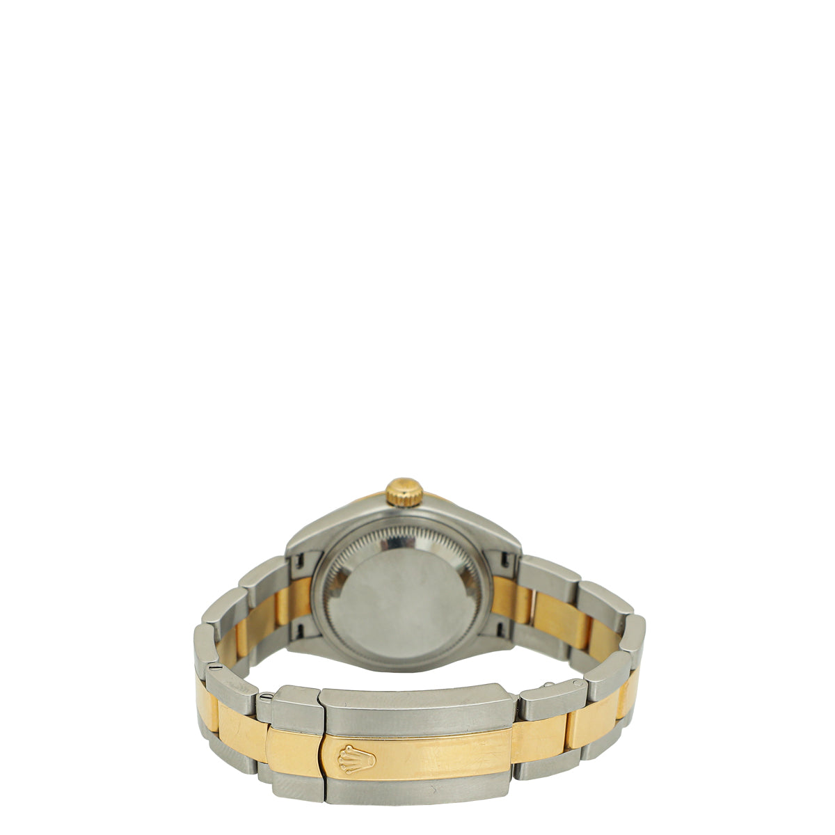 Rolex 18K Yellow Gold Stainless Steel Datejust Diamond Dial 28mm Watch-Rolex-THE CLOSET