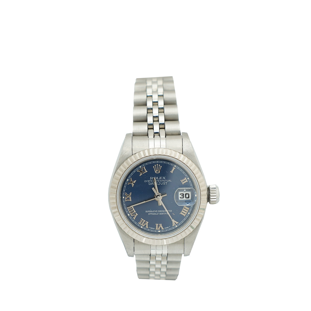 Rolex Steel & 18K White Gold Oyster Perpetual Datejust 26 Watch-Rolex-THE CLOSET