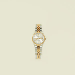 Rolex Oystersteel and Everose Gold Rolesor Datejust 31 Watch
