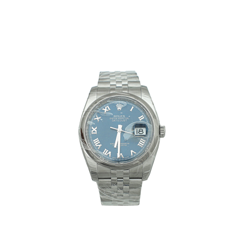 Rolex datejust discount 36mm stainless steel